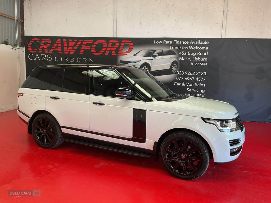 Land Rover Range Rover 3.0 Tdv6 Vogue White #2