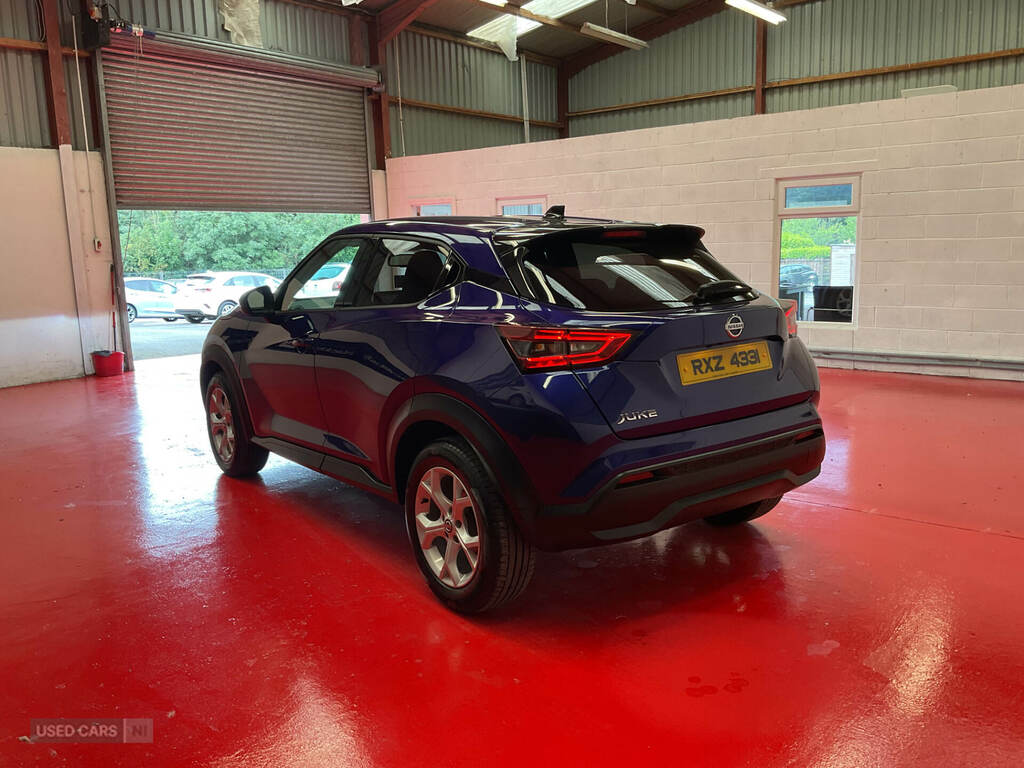 Nissan Juke 1.0 Dig-t 114 N-connecta RXZ4331 Blue #4