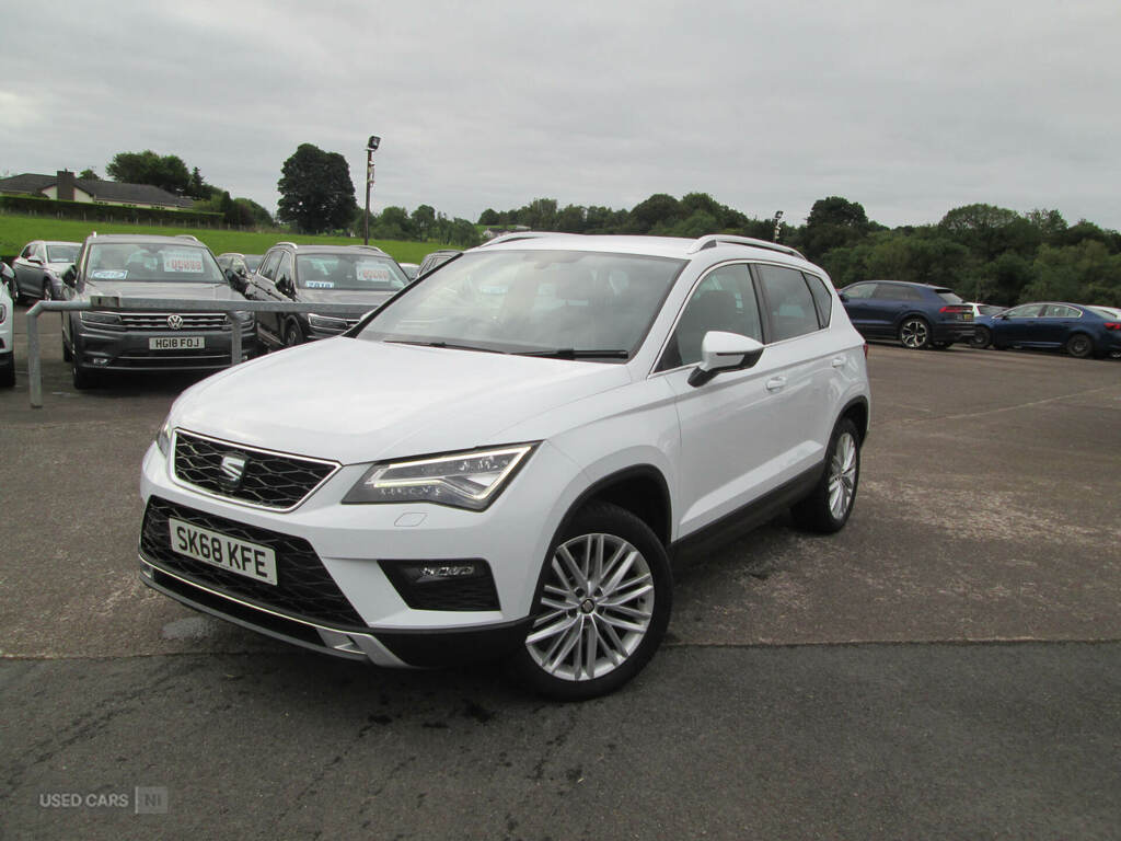 Seat Ateca 2.0 Tdi Xcellence 4Drive White #2
