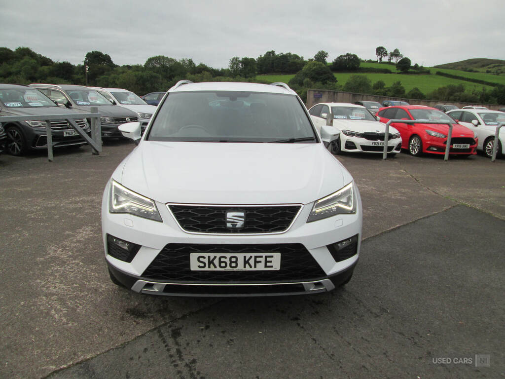 Seat Ateca 2.0 Tdi Xcellence 4Drive White #3