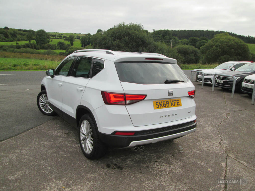 Seat Ateca 2.0 Tdi Xcellence 4Drive White #5