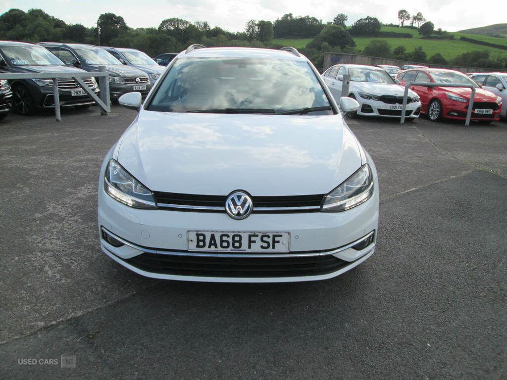 Volkswagen Golf 1.6 Tdi Se BA68FSF White #3