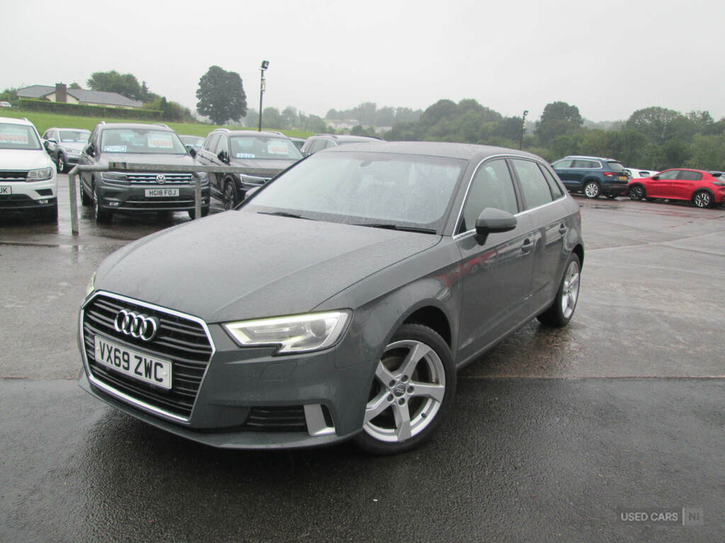 Audi A3 30 Tdi 116 Sport VX69ZWC Grey #2