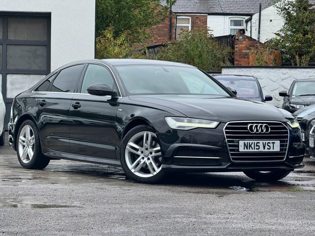 Audi A6 Saloon 2015 2.0 Tdi Ultra S Line Euro 6 Ss Black