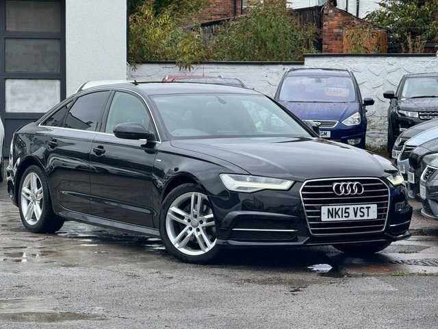 Audi A6 Saloon 2015 2.0 Tdi Ultra S Line Euro 6 Ss Black #6