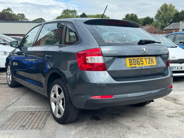 Skoda Rapid Spaceback 2015 1.4 Tdi Se Tech Dsg Euro 6 Ss Grey #5