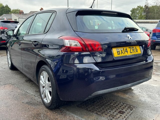 Peugeot 308 2014 1.6 Hdi Active Euro 5 Blue #3