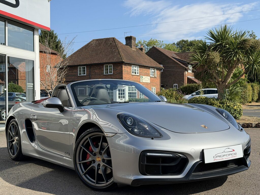 Porsche Boxster Gts Silver