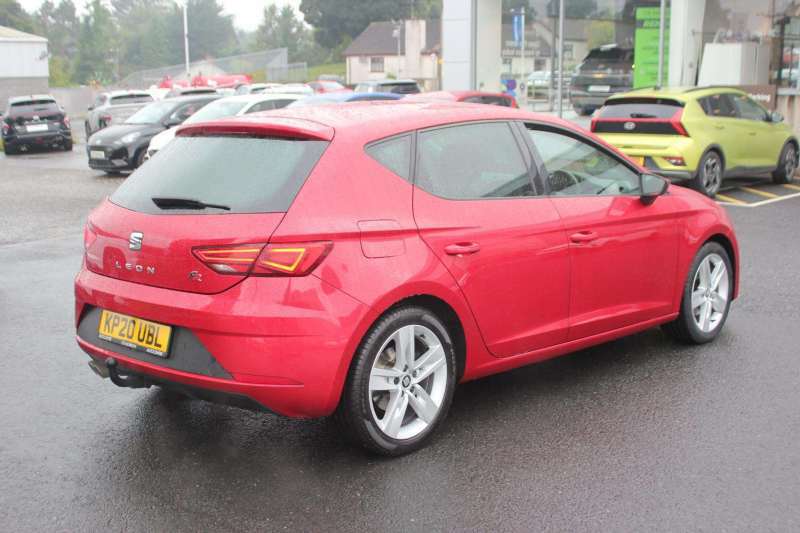 Seat Leon 1.5 Tsi Evo 150 Fr Ez Dsg - 2020 Kp20ubl KP20UBL Red #4