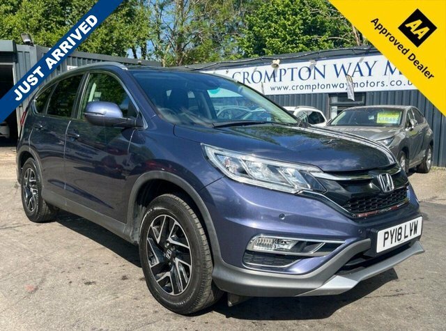 Honda Cr-V 1.6 I-dtec Se Plus Navi Suv 4Wd Blue