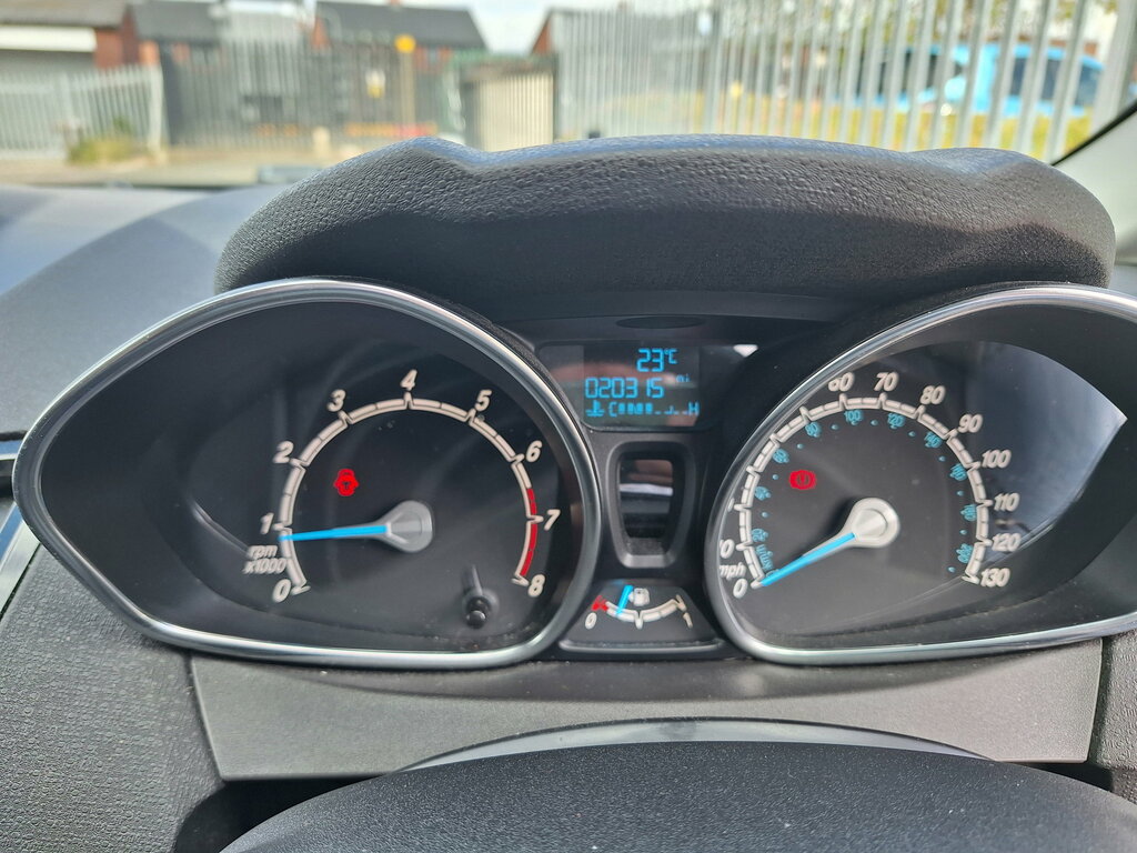 Ford Fiesta 1.25 Zetec Hatchback Euro 6 82 Silver #4
