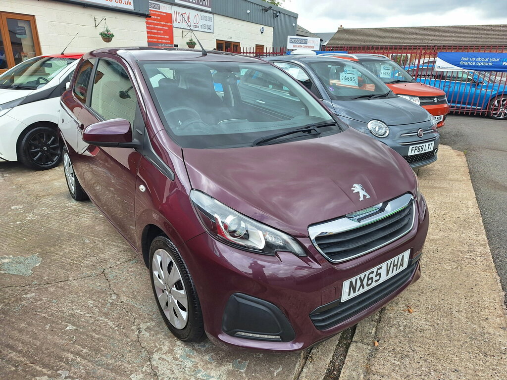 Peugeot 108 1.0 Active Hatchback Euro 6 68 Purple #2