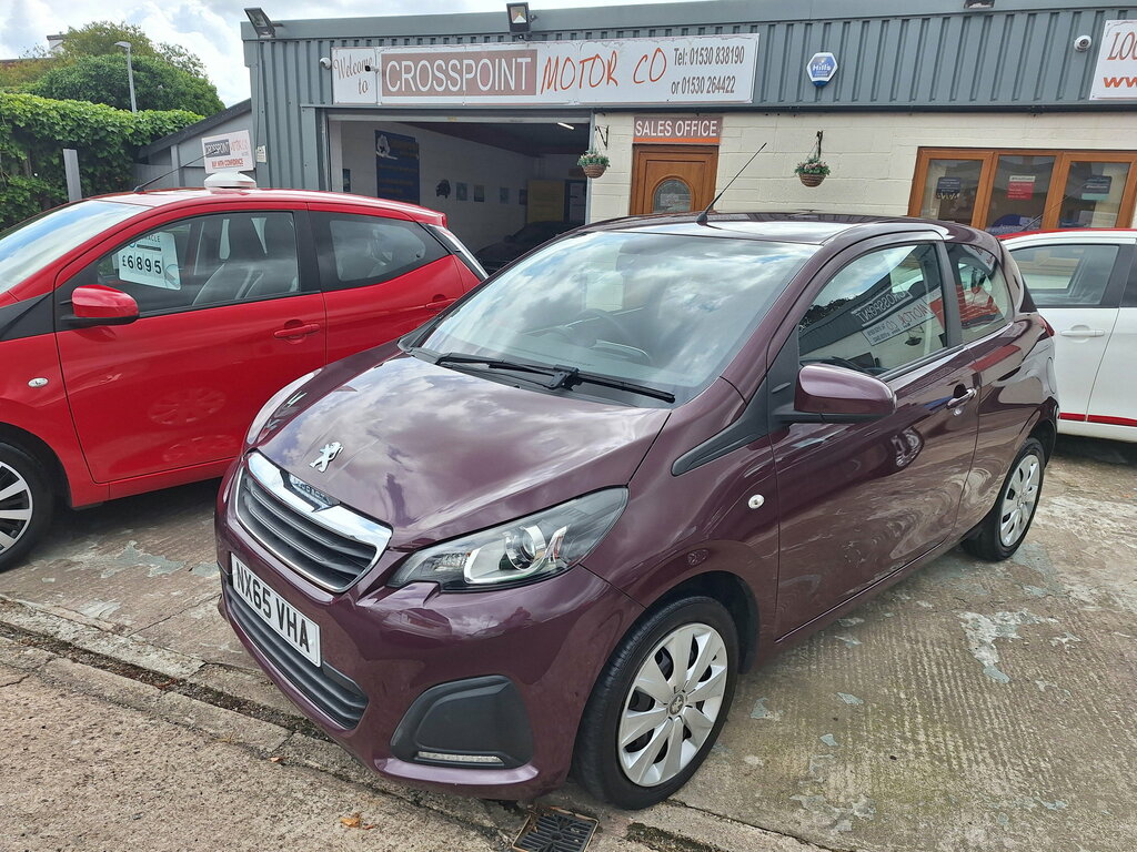 Peugeot 108 1.0 Active Hatchback Euro 6 68 Purple