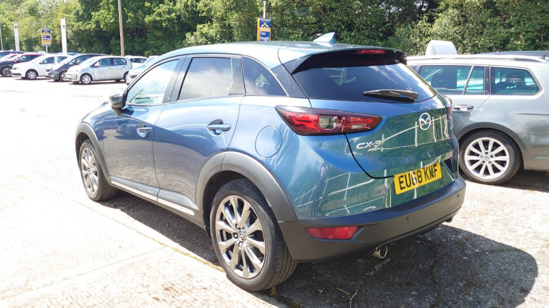 Mazda CX-3 2.0 150 Sport Nav Awd EU68KMF Blue #3