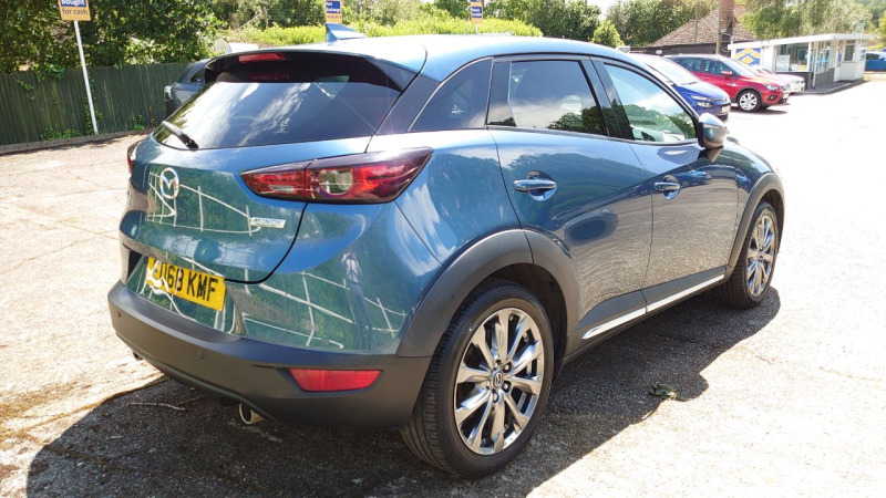 Mazda CX-3 2.0 150 Sport Nav Awd EU68KMF Blue #2