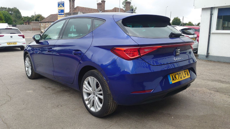 Seat Leon 1.5 Tsi Evo Se Dynamic AK70LFA Blue #4