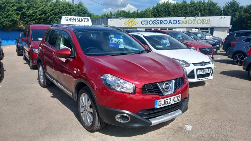 Nissan Qashqai+2 1.6 117 N-tec Red