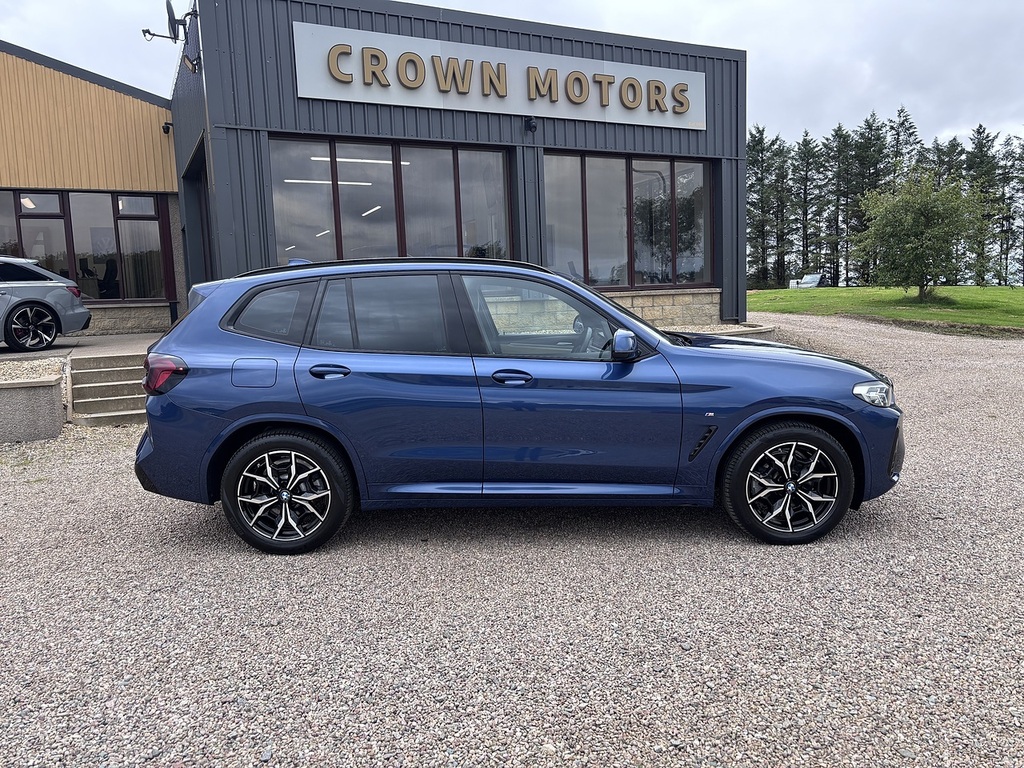 BMW X3 Suv SW24FXT Blue #3