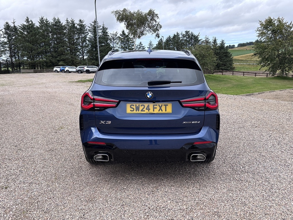 BMW X3 Suv SW24FXT Blue #6