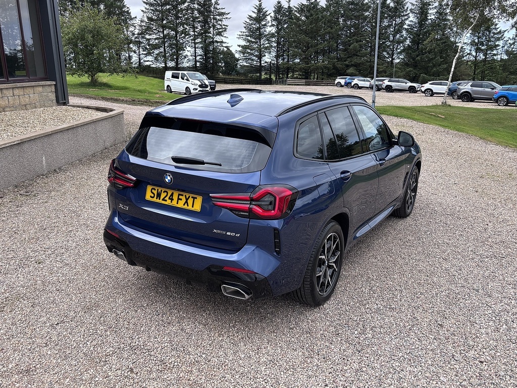 BMW X3 Suv SW24FXT Blue #5