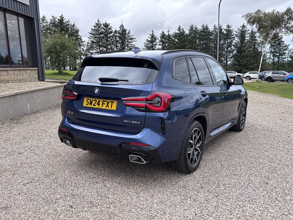BMW X3 Suv SW24FXT Blue #4