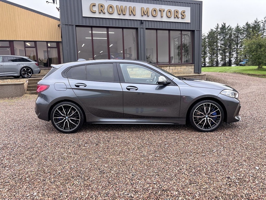 BMW 1 Series Hatchback SX21MHL Grey #3