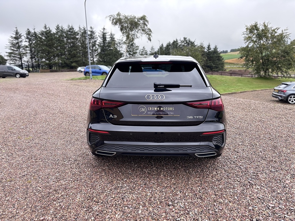 Audi A3 Sportback Tfsi S Line SV21OGP Black #6
