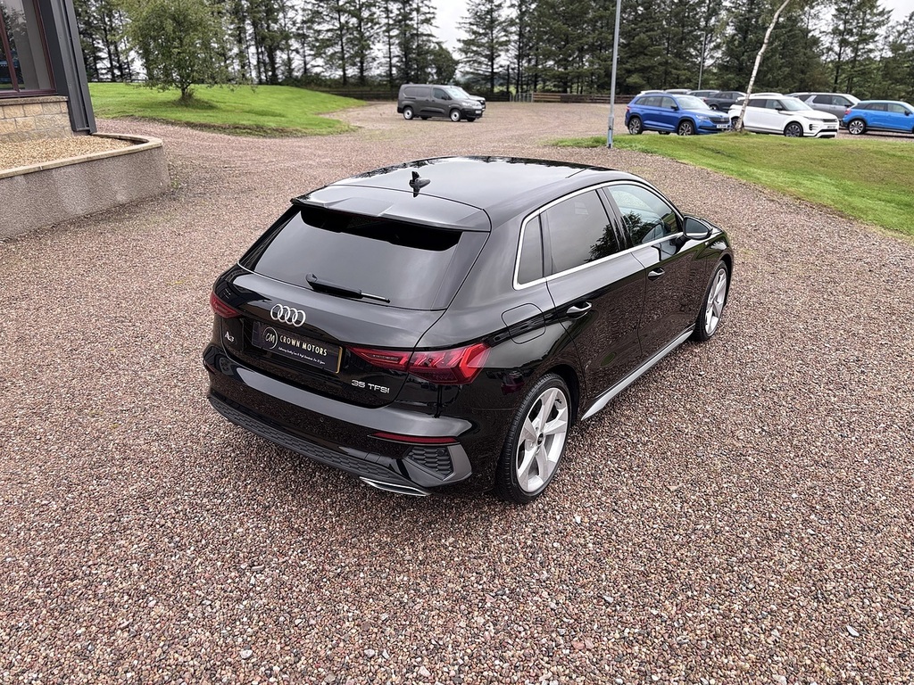 Audi A3 Sportback Tfsi S Line SV21OGP Black #5
