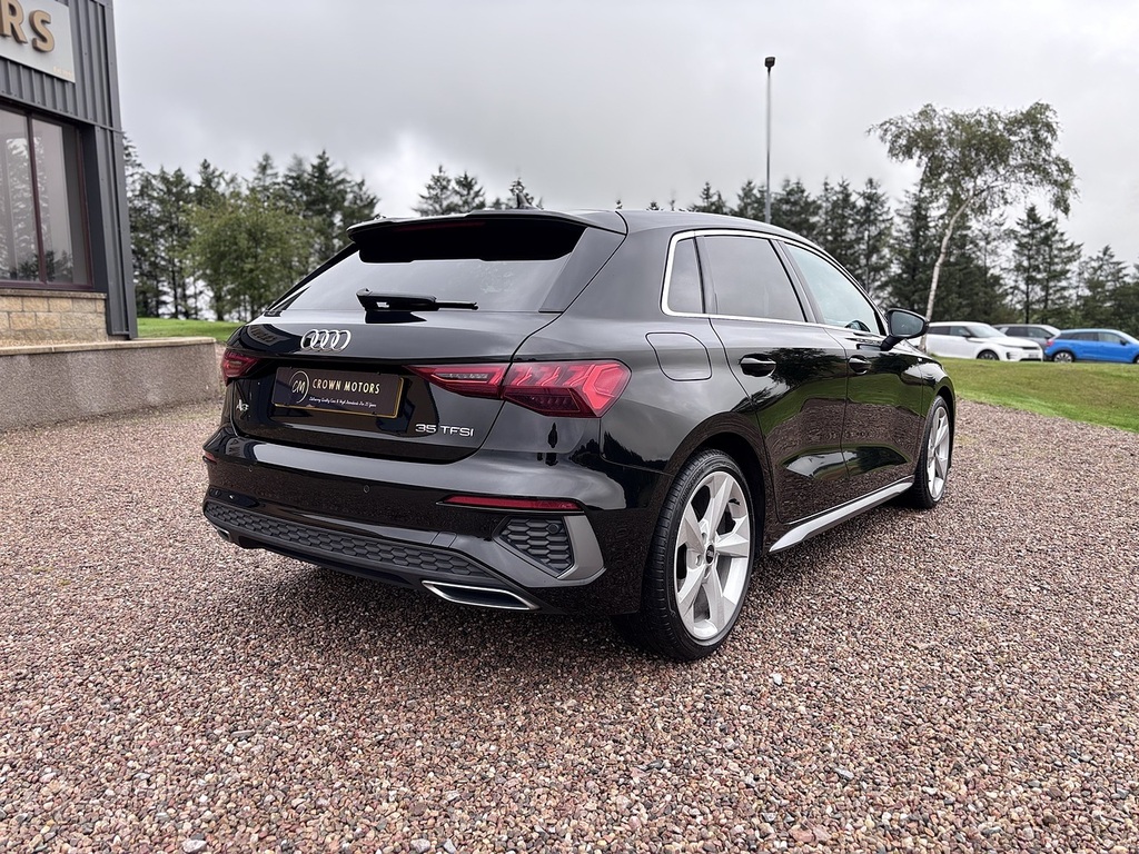 Audi A3 Sportback Tfsi S Line SV21OGP Black #4