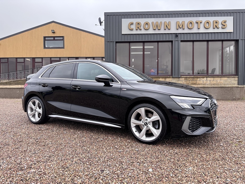 Audi A3 Sportback Tfsi S Line SV21OGP Black