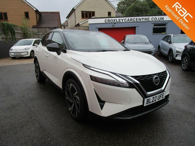 Nissan Qashqai 1.3 Dig-t Mhev Tekna Suv Hybrid White