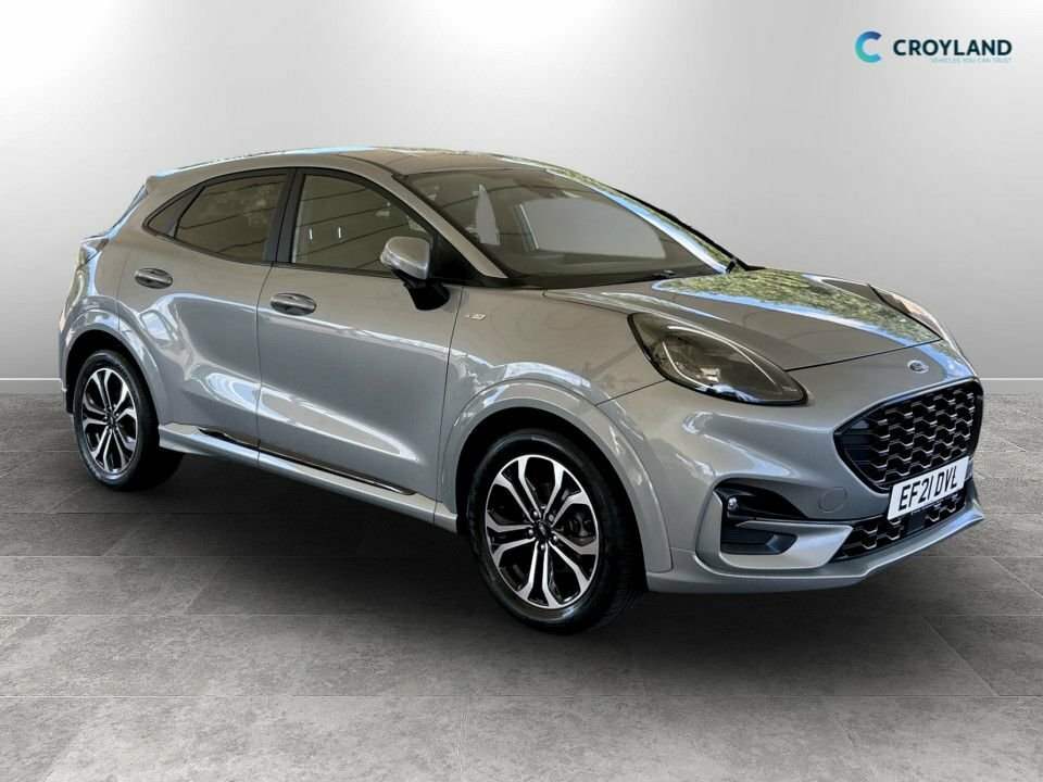 Ford Puma 1L St-line Silver
