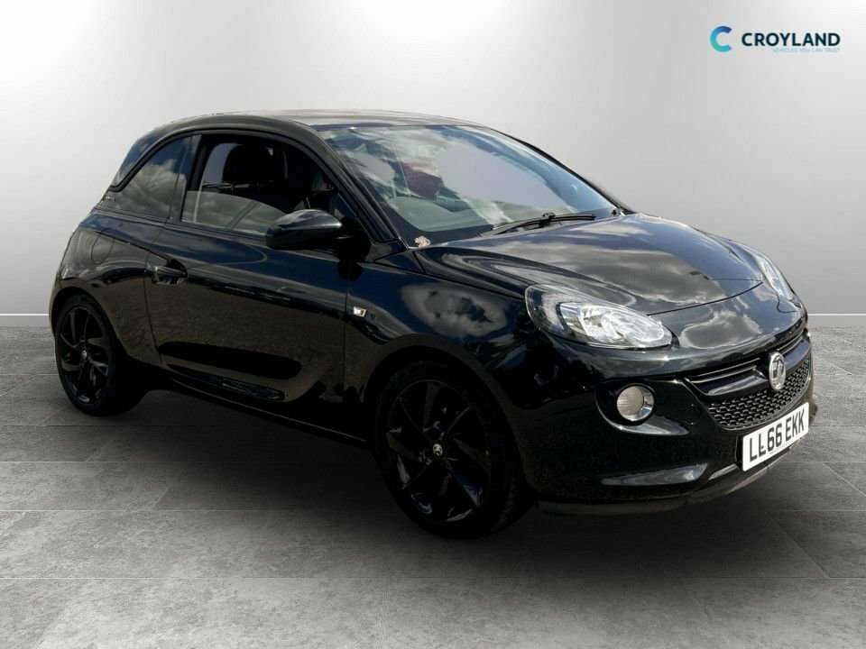 Vauxhall Adam 1.2L Energised LL66EKK Black
