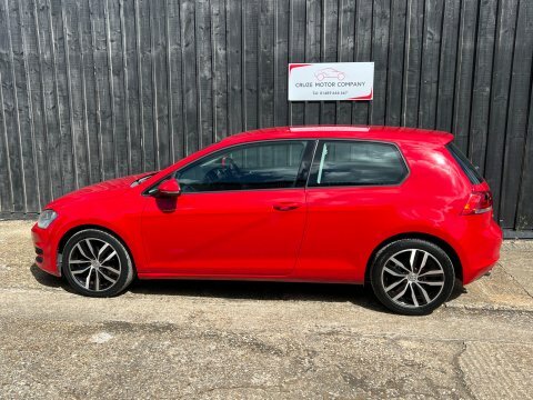 Volkswagen Golf 2014 14 Se CV14NFN Red #4