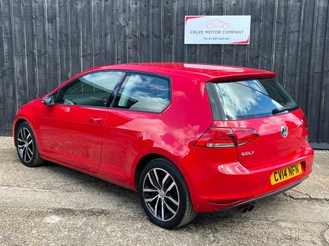Volkswagen Golf 2014 14 Se CV14NFN Red #5