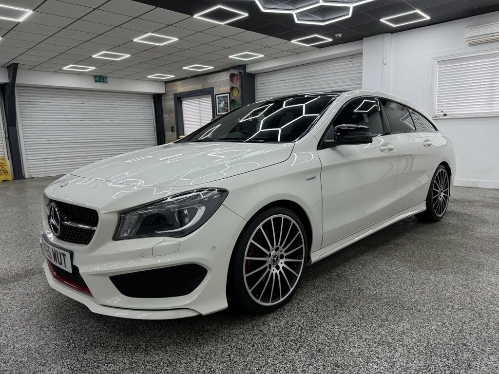 Mercedes-Benz CLA Class 2L Engineered By Amg White #6