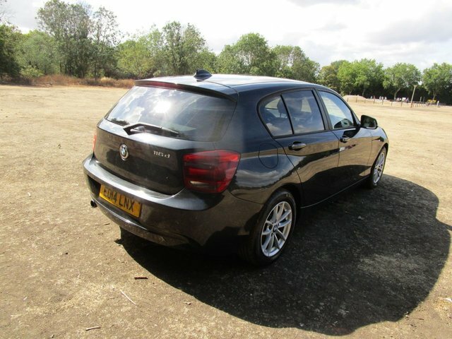 BMW 1 Series Hatchback EO14LNX Black #2