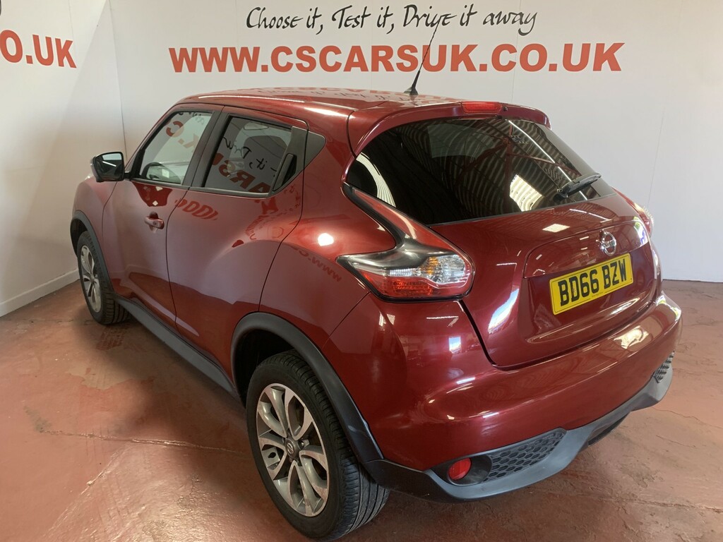 Nissan Juke 1.6 Tekna BD66BZW Red #4