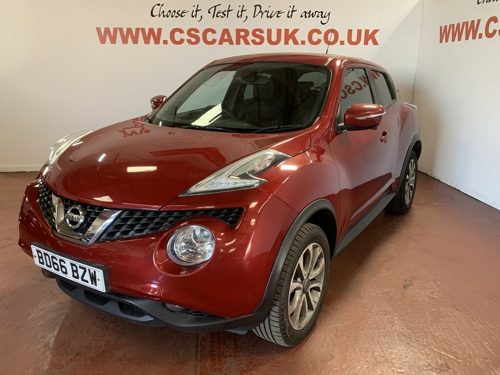 Nissan Juke 1.6 Tekna BD66BZW Red #3