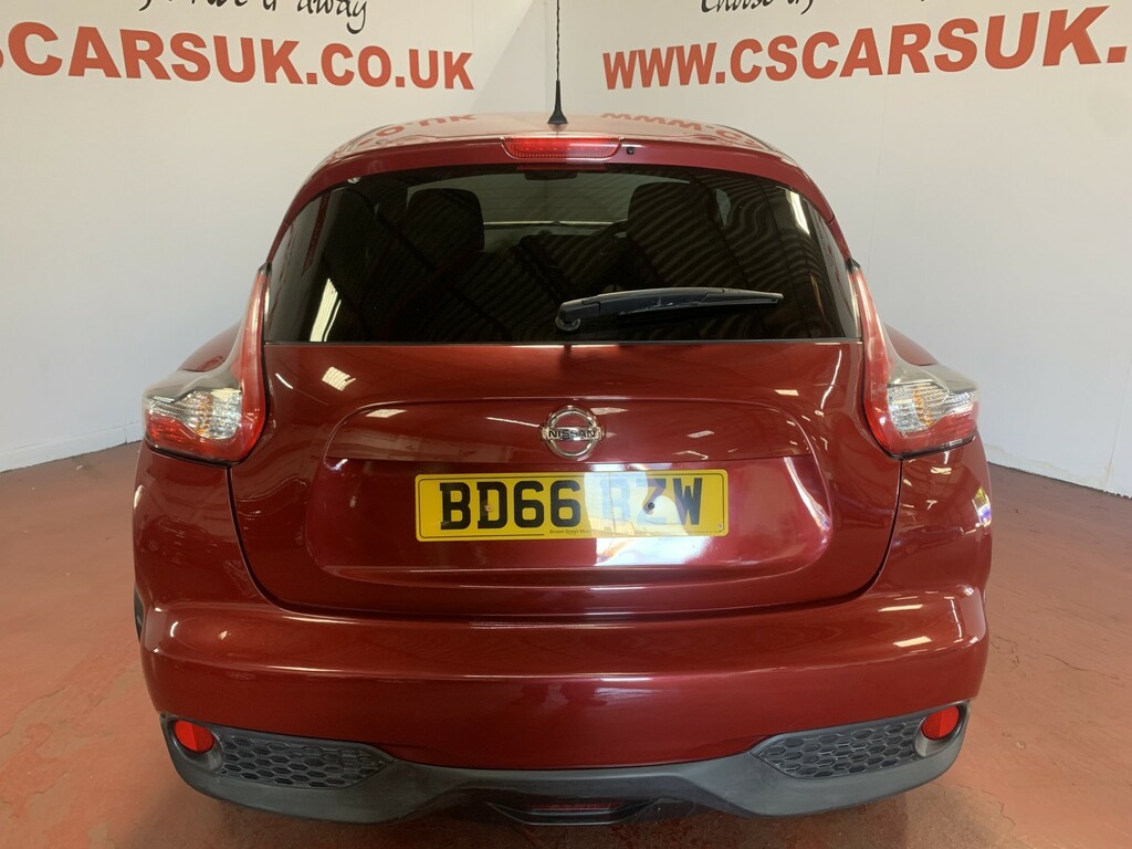 Nissan Juke 1.6 Tekna BD66BZW Red #6