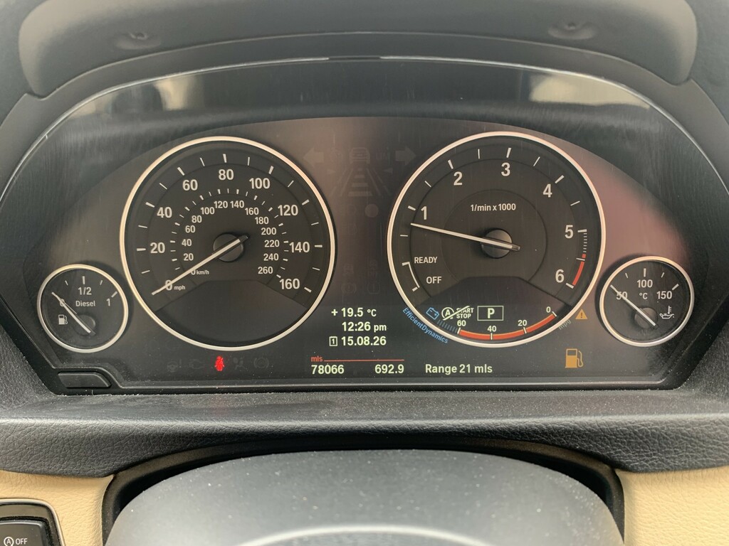 BMW 3 Series 320D Efficientdynamics Black #13