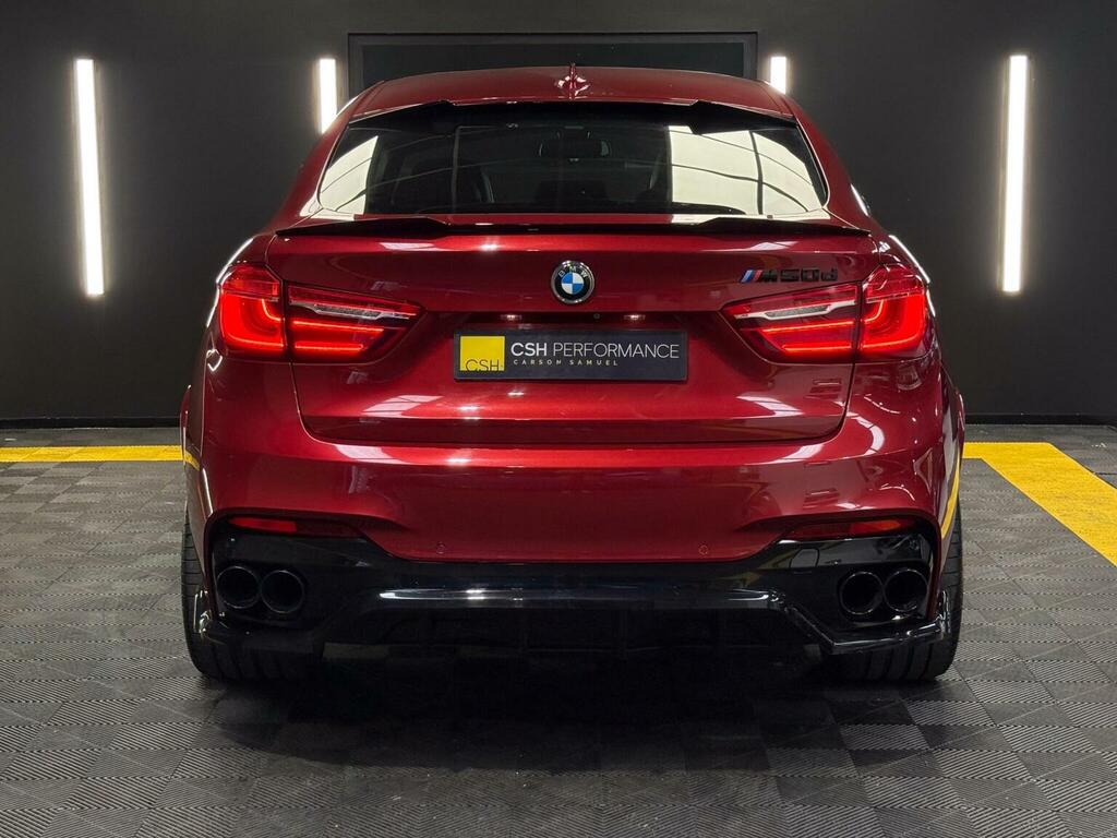 BMW X6 3.0 M50d Xdrive Euro 6 Ss Red #4