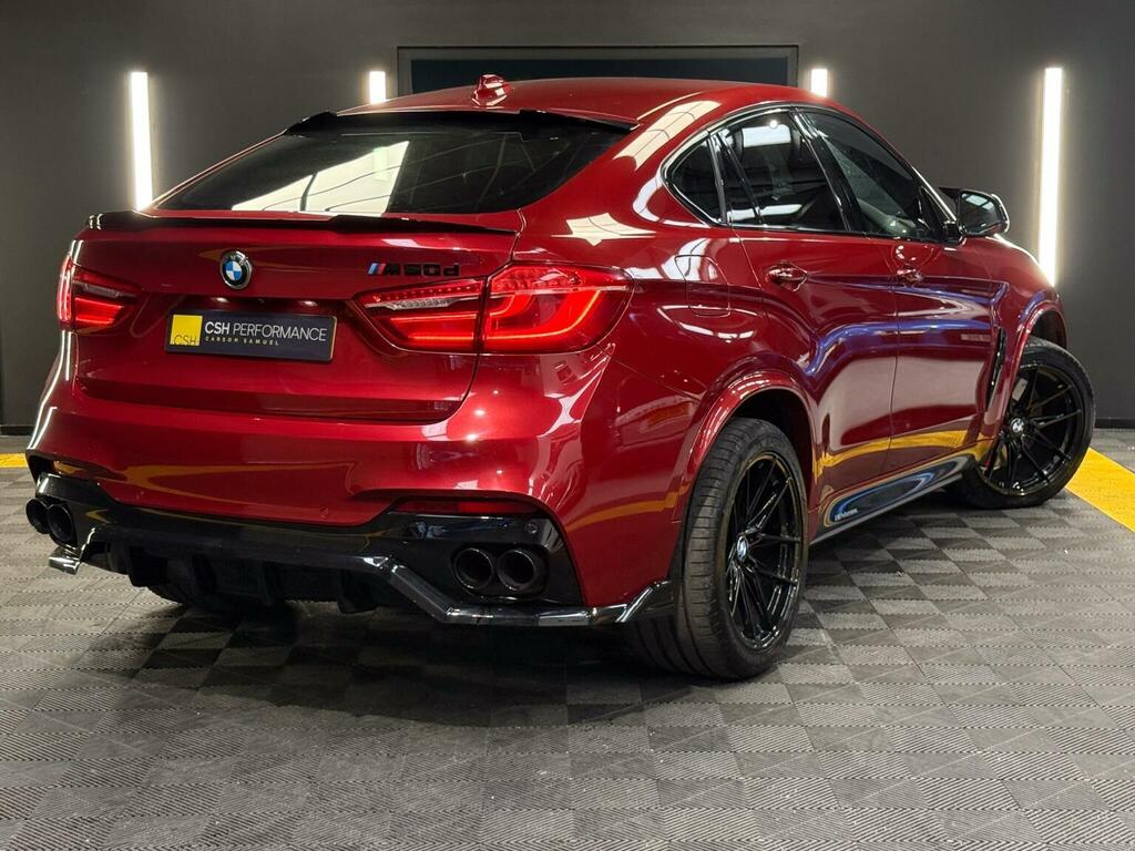 BMW X6 3.0 M50d Xdrive Euro 6 Ss Red #5