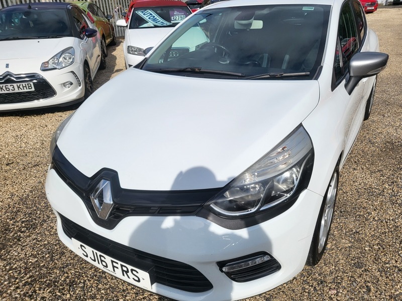 Renault Clio Dynamique S Nav Tce White #4