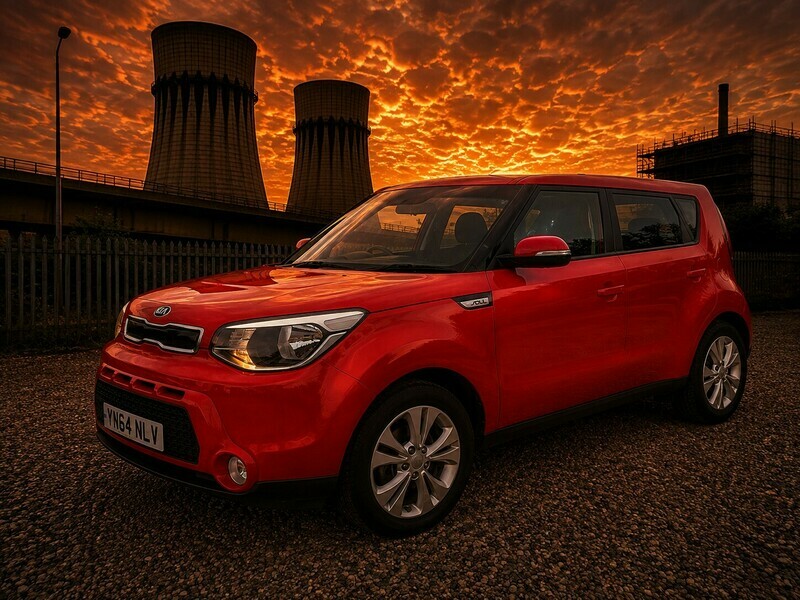 Kia Soul Crdi Connect Red