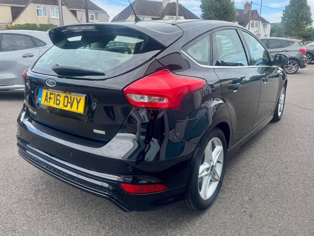 Ford Focus 1.0 Ecoboost 125 Zetec S AF16OVY Black #6