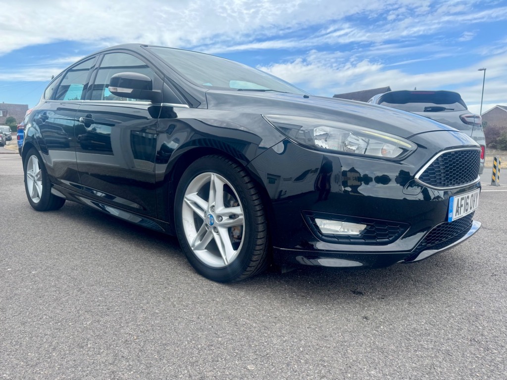 Ford Focus 1.0 Ecoboost 125 Zetec S AF16OVY Black #3