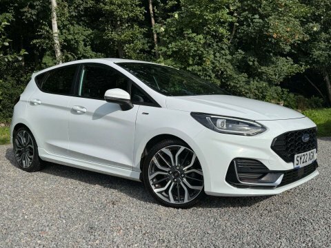 Ford Fiesta 1.0 Fiesta St-line White