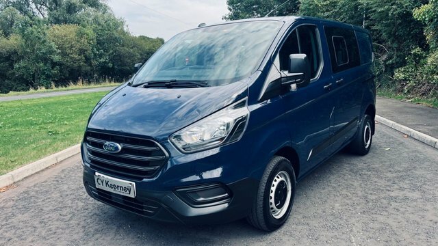 Ford Transit Custom 300 Ecoblue Leader Crew Blue #2