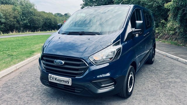 Ford Transit Custom 300 Ecoblue Leader Crew Blue